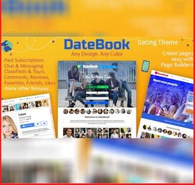 DateBook – Dating WordPress Theme