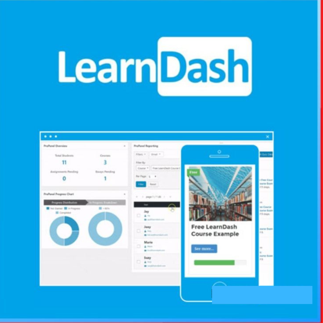 LearnDash LMS Plugin With All Addons