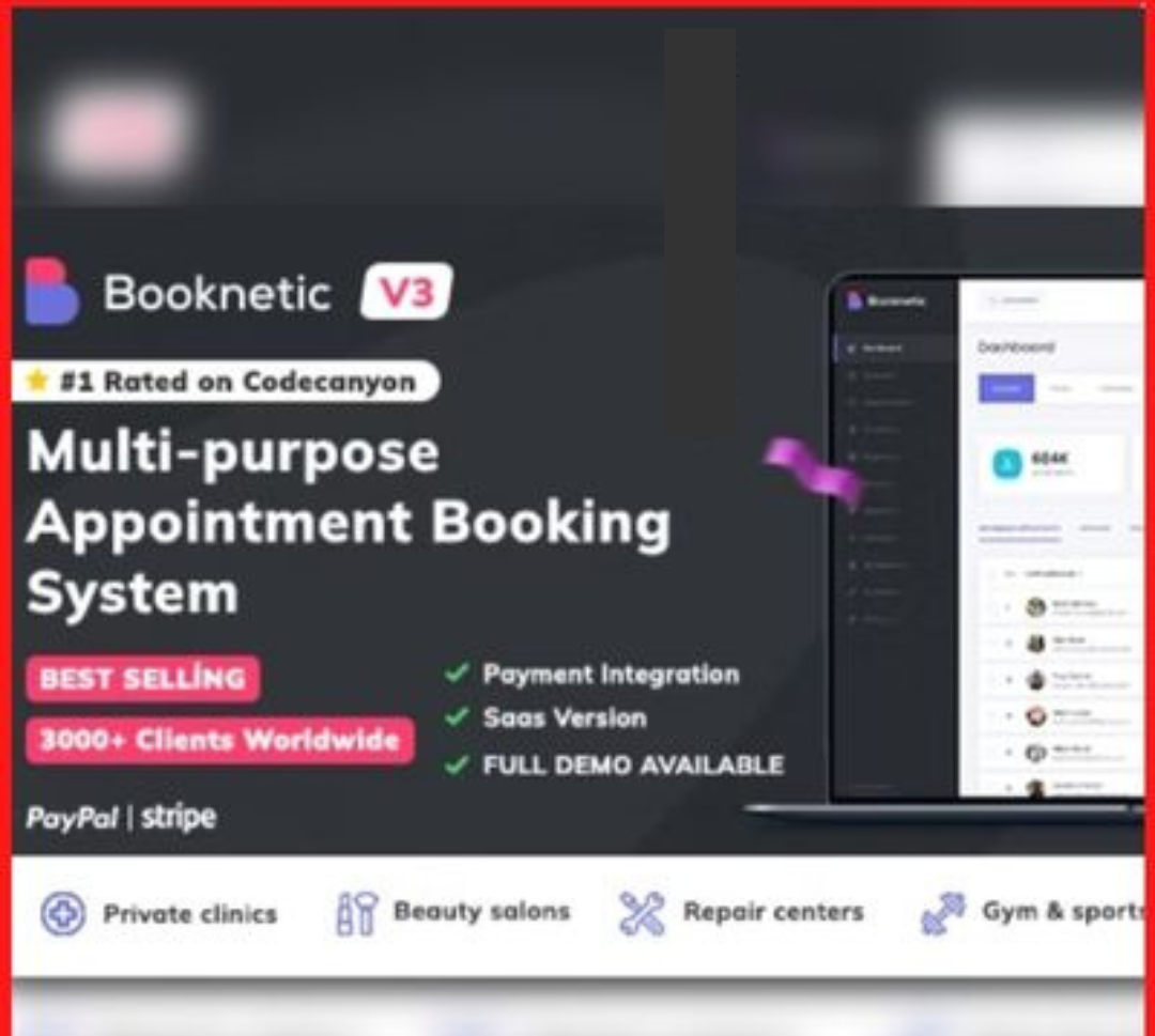Booknetic – WordPress Booking Plugin