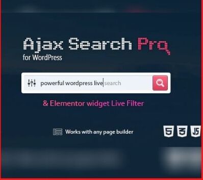 Ajax Search Pro – Live WordPress Search & Filter Plugin