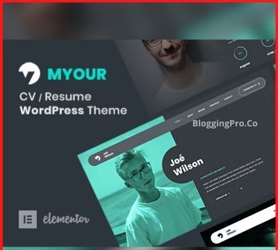 Myour – CV Resume WordPress Theme