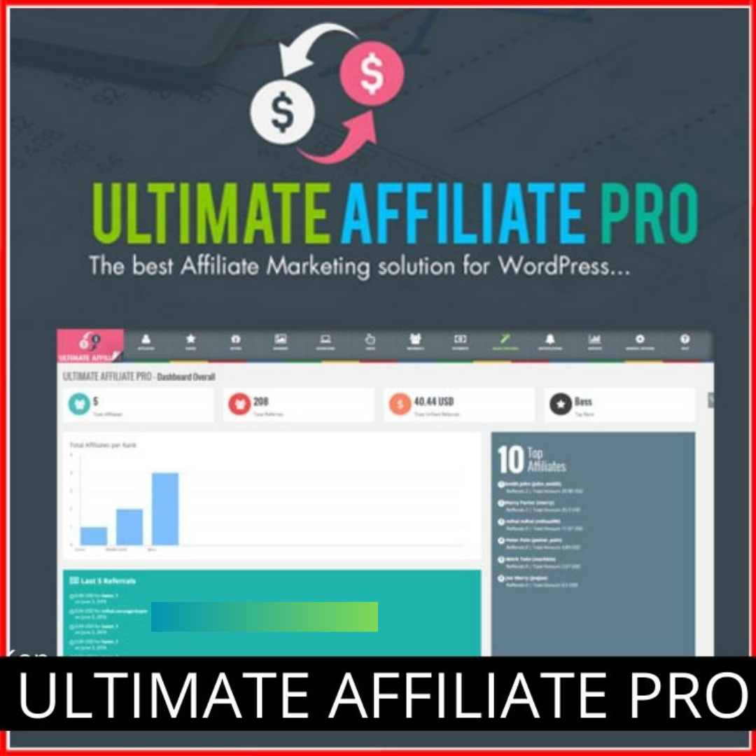 Ultimate Affiliate Pro WordPress Plugin