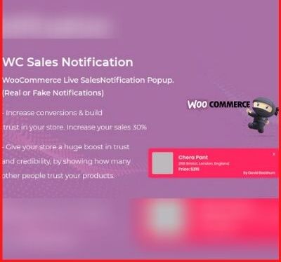 WooCommerce Live Sales Notification Pro